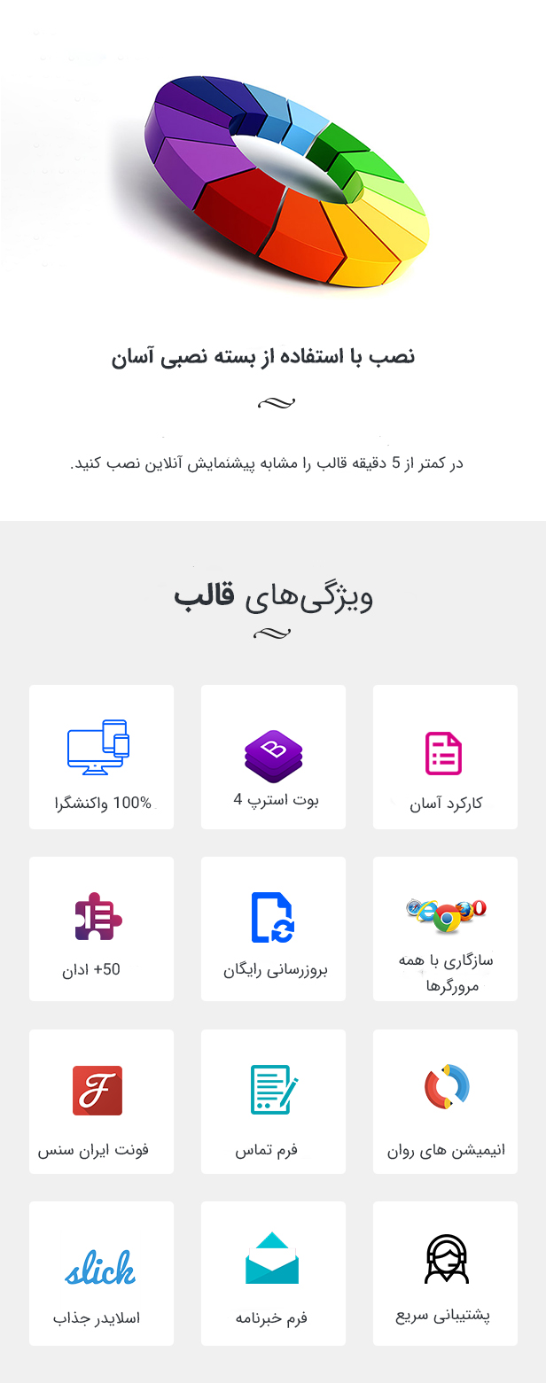 قالب فروشگاهی فلون